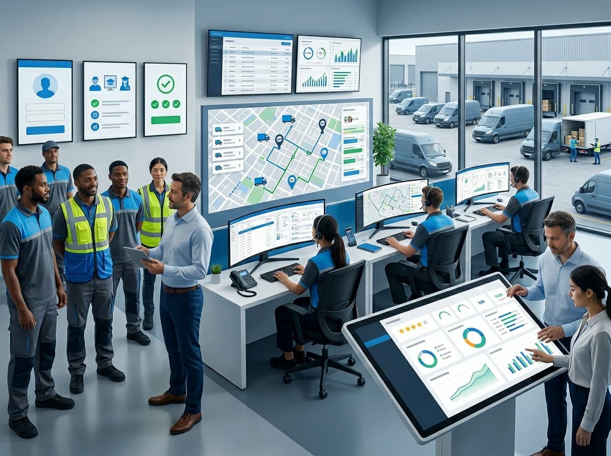 Workforce & Delivery Management System