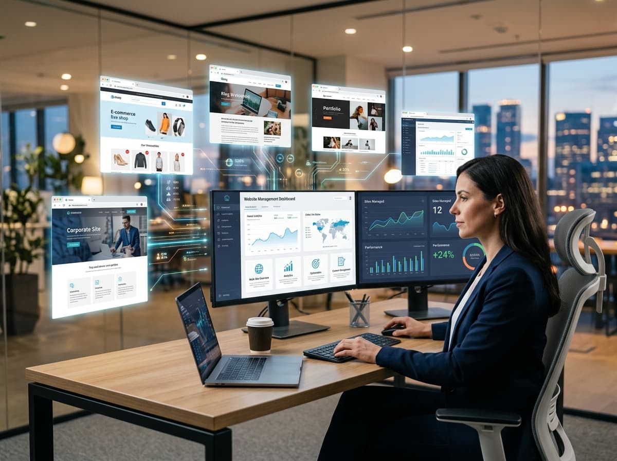 Multi-Site & Website Management System